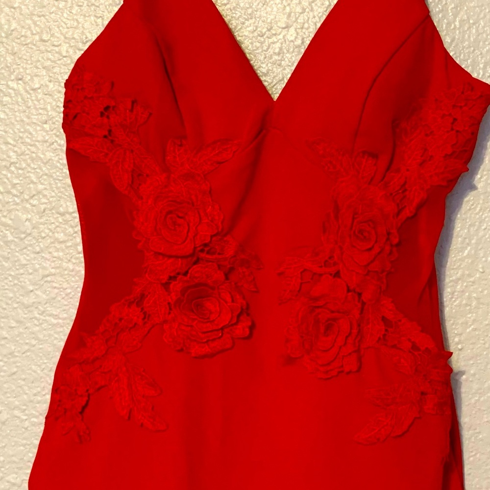 Red Fashion Nova Dress
